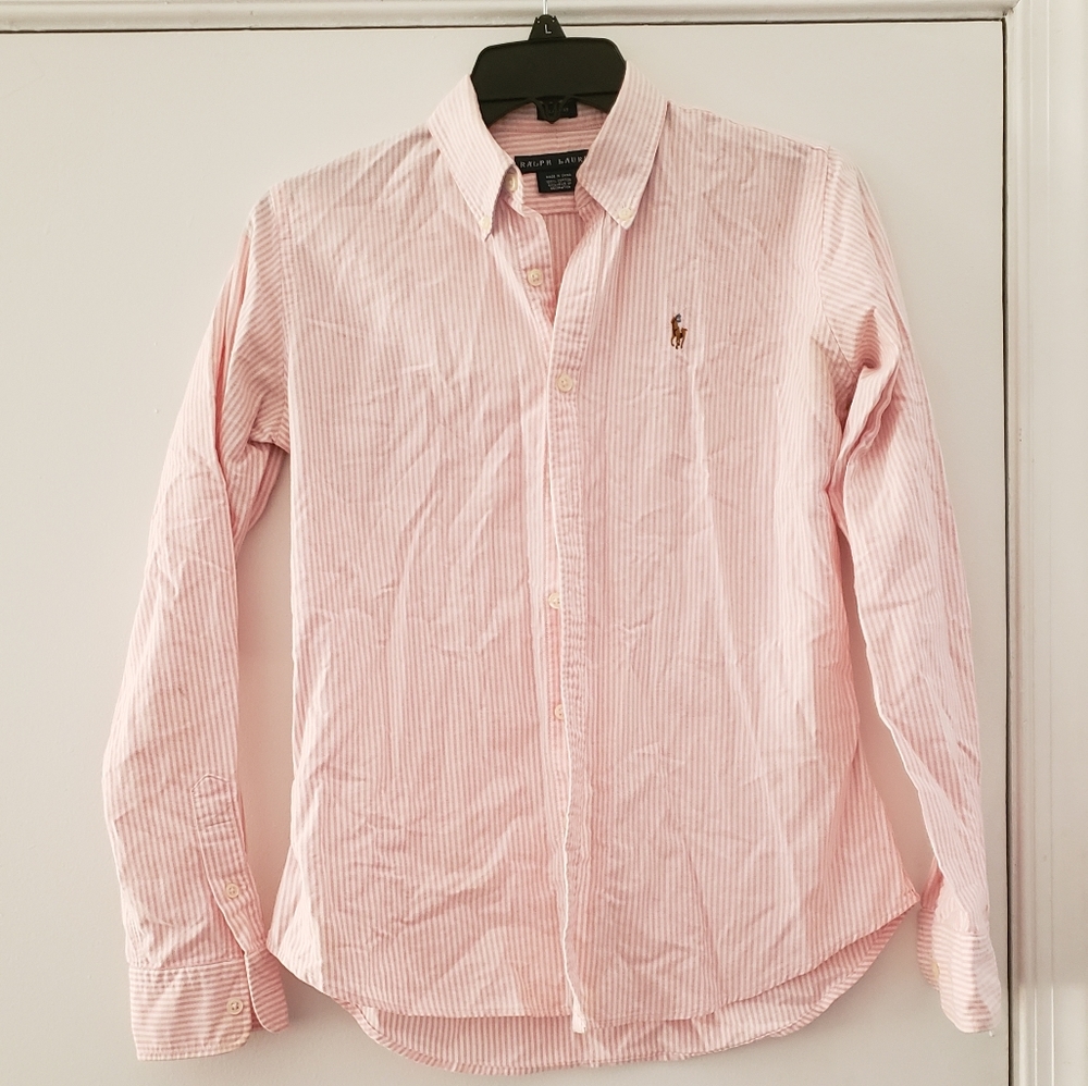RL button up shirt